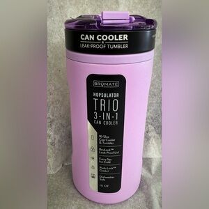 BrüMate Hopsulator Trio 3-in-1 Can Cooler & Tumbler - Lavender Pink